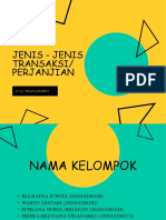 Jenis-Jenis Transaksi Perjanjian (Bagian 2)