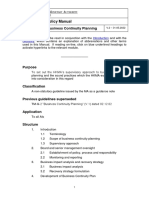 Supervisory Policy Manual: TM-G-2 Business Continuity Planning