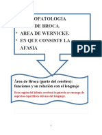 Tania Garcia Psicopatologia Ii Broca Wernicke y Afasia