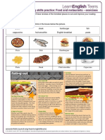 VILLAMAR ROBALINO CAMILA-READING-food - and - Restaurants-Exercises - 1 PDF