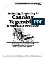 Canning Vegetables Extremlym