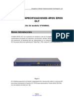 V1600D4 EPON OLT Introduction V1.3.en - Es (ES) PDF