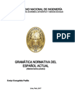 Gramática normativa del español actual: material teórico-práctico