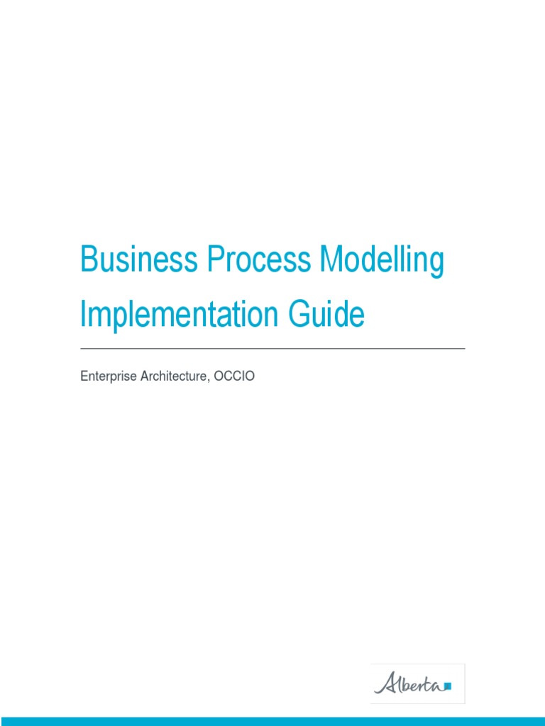 Business Process Modelling Implementation Guide v1 | PDF | Business ...