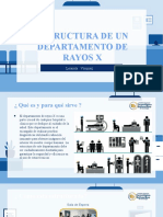 Estructura departamento rayos X