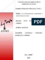 Curso:: Derecho Procesal Civil I