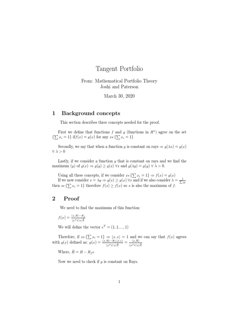 What Is Mathematical Concepts