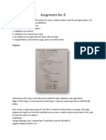 Practical No 8 PDF