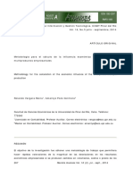 Dialnet MetodologiaParaElCalculoDeLaInfluenciaEconomicaInd 5350859 PDF