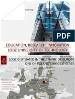 Lodz University of Technology Education Research Innovation