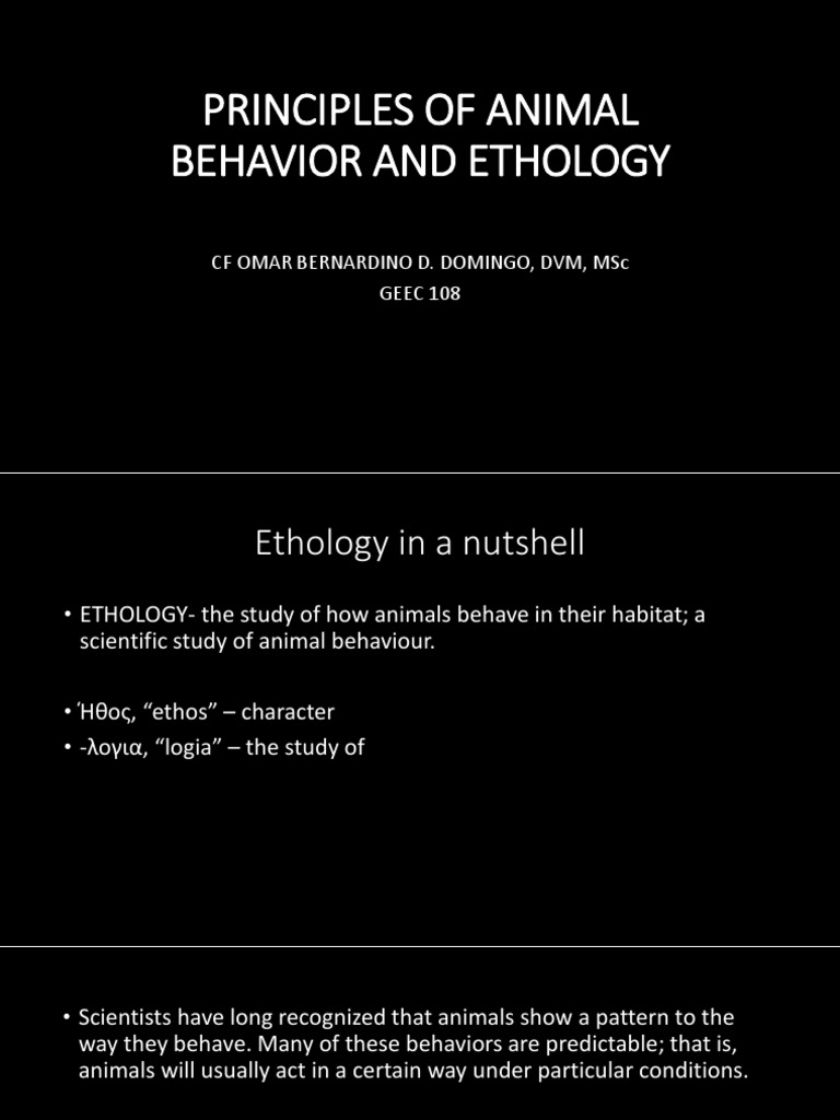 Principles Of Animal Behavior 4th Edition Pdf