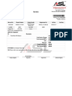 Invoice for brake pad replacement of Toyota Axio Hybrid
