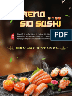 Sio Sushi - Menu