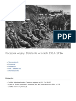Poczatek Wojny Dzialania W Latac PDF