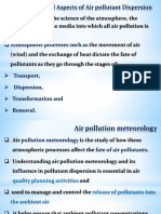 Meteorological Aspects of Air Pollutant Dispersion