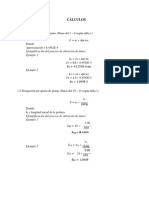 Calculos y Resultados