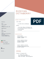 CV - Rizkyan Octaberyy