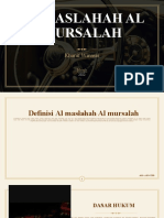 OPTIMASI AL MASLAHAH