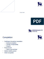 Project Completion, Audit and Soft Landing Guide