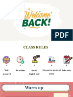 CLASS RULES