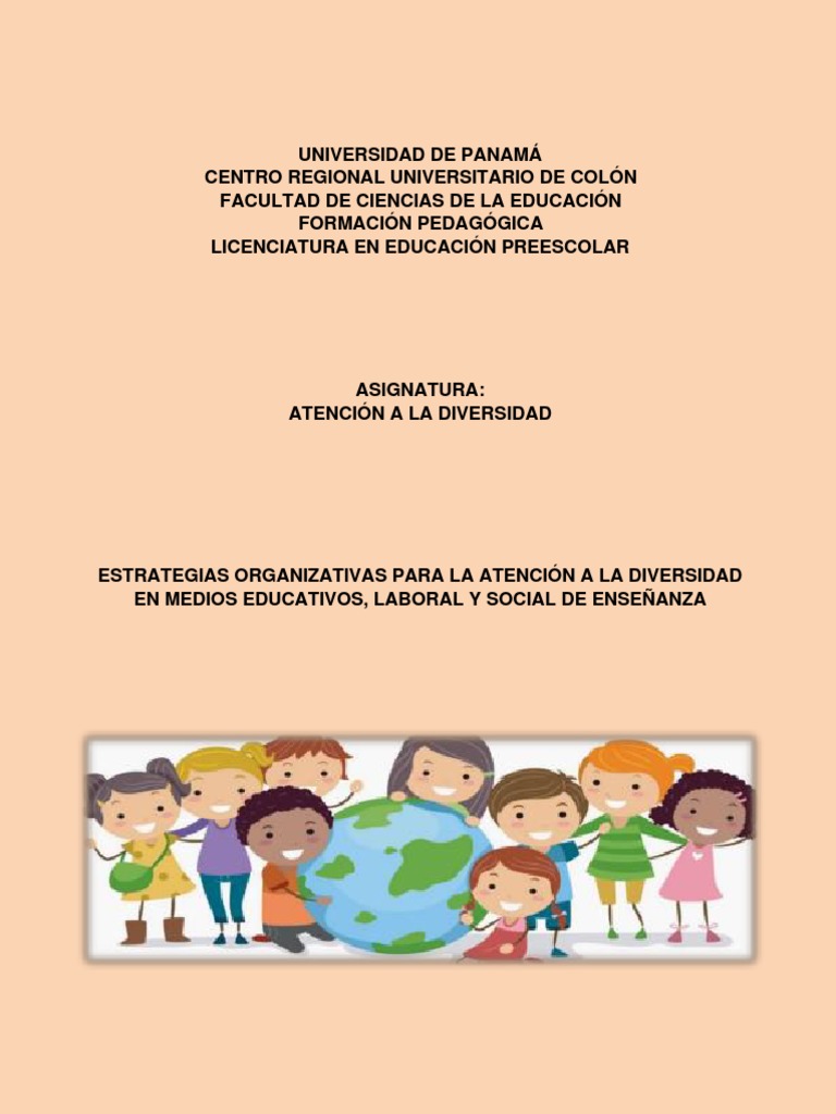 Estrategias para la Atención a la Diversidad | PDF | Plan de estudios ...