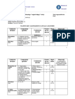 Religie - IX - Calendaristică Planificare