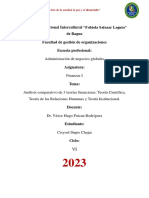 CISYOEL - Análisis Comparativo de Las Teorías Financieras PDF