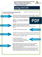 NIELIT Gorakhpur PCB Design Using OrCAD