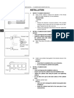 Procedimiento de Instalacion de La Culata Toyota 3sz-Ve PDF
