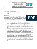 Surat Edaran Awal Sekolah Sman 4 Padang PDF