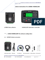 Installation of LXI980+HGM6110N Data Collector and Generator Controller