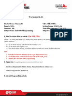 Embedded Programming Worksheet