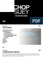 CHOP SUEY Manual ENGLISH V1.1