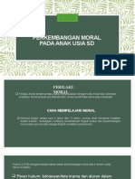 PERKEMBANGAN MORAL ANAK SD