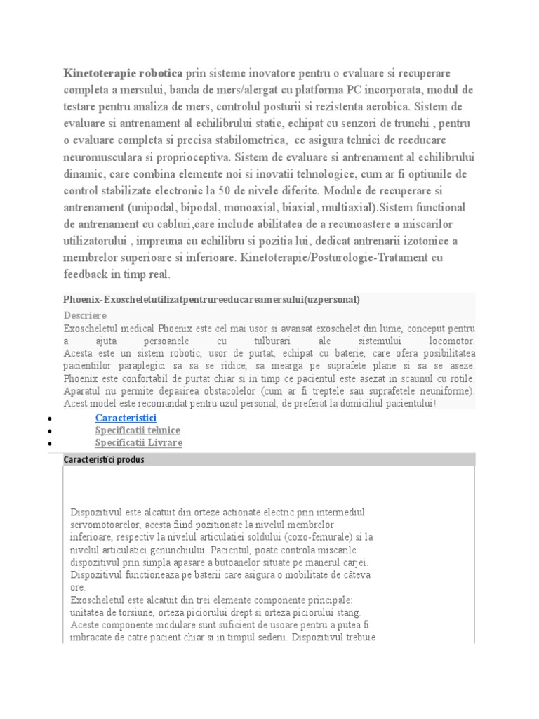 Kineto Robotica | PDF
