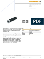 Conector M8 de configuración libre para cableado de campo