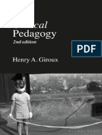 Henry a. Giroux on Critical Pedagogy 2020