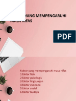 Faktor Yang Mempengaruhi Nifas