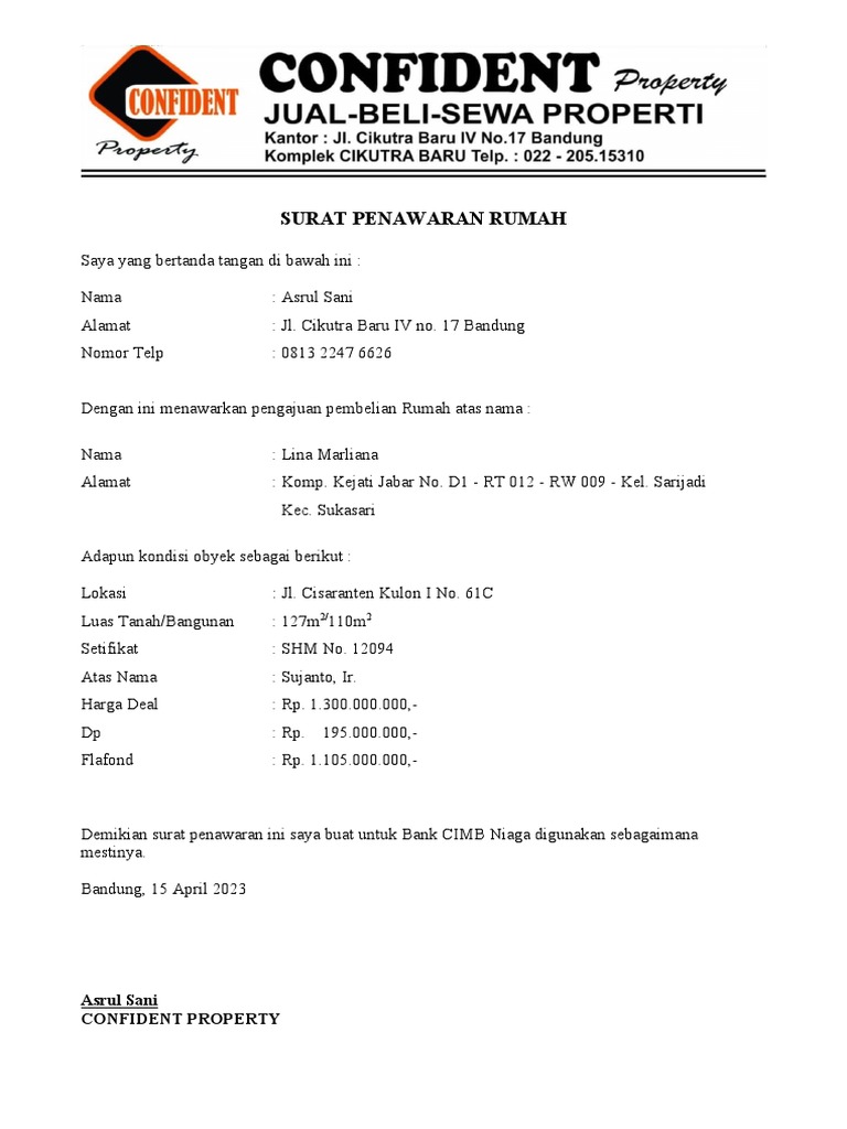 SPR Cimb Niaga | PDF