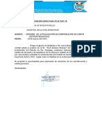 OFICIO 14 Comité de Gestión Pedagógica.