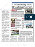 17th April, 2023 Times of India Ahmedabad, PG No. 03