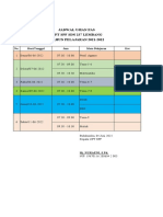 Jadwal Pas 2022