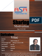 Sharing & Motivation - ASA