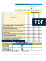 Lista de Chequeo para Evaluar Actitudes de Respeto