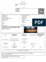 PUC certificate for diesel vehicle