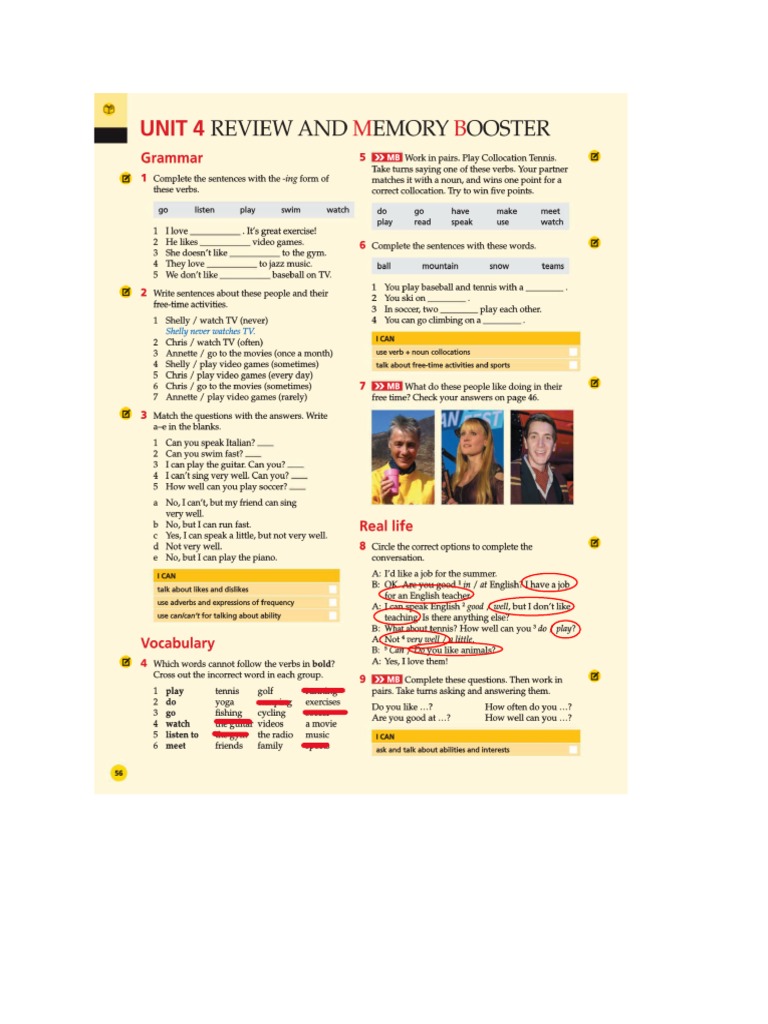 Unit 4e | PDF | Language Arts & Discipline | Foreign Language Studies