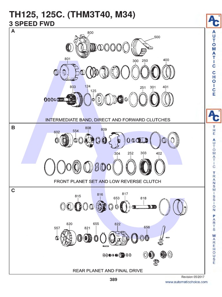 TH 125 | PDF | Clutch | Axle