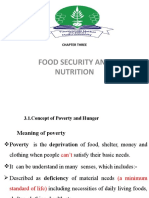 Chapter 3 Food and Nutrition Security