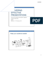 Delivering Effective Presentations Final X PDF