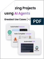 7 Amazing AI Projects Using Agents